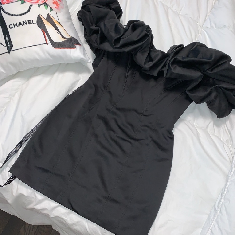 Throwing it back mini dress